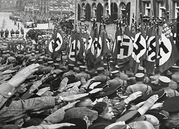 Reichsparteitag (Reich Party Day) parade. 1937 Source: United States Holocaust Memorial Museum