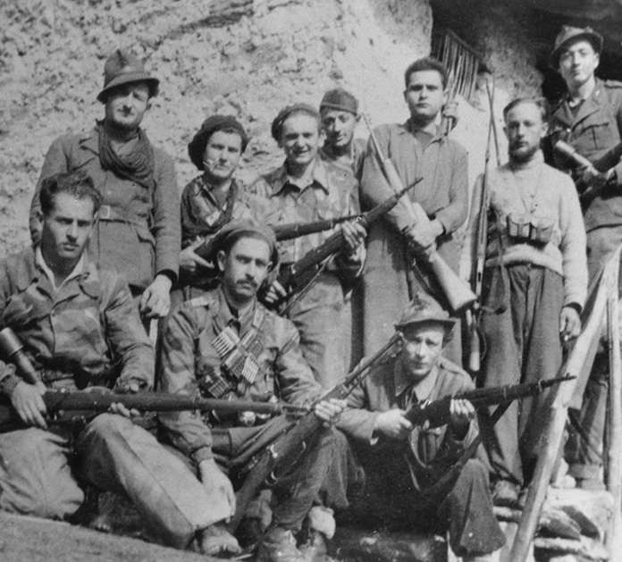 A group of Jewish partisans.